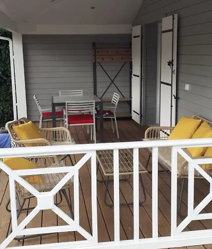 Equipe, Terrasse Ferienhaus Gujan-Mestras